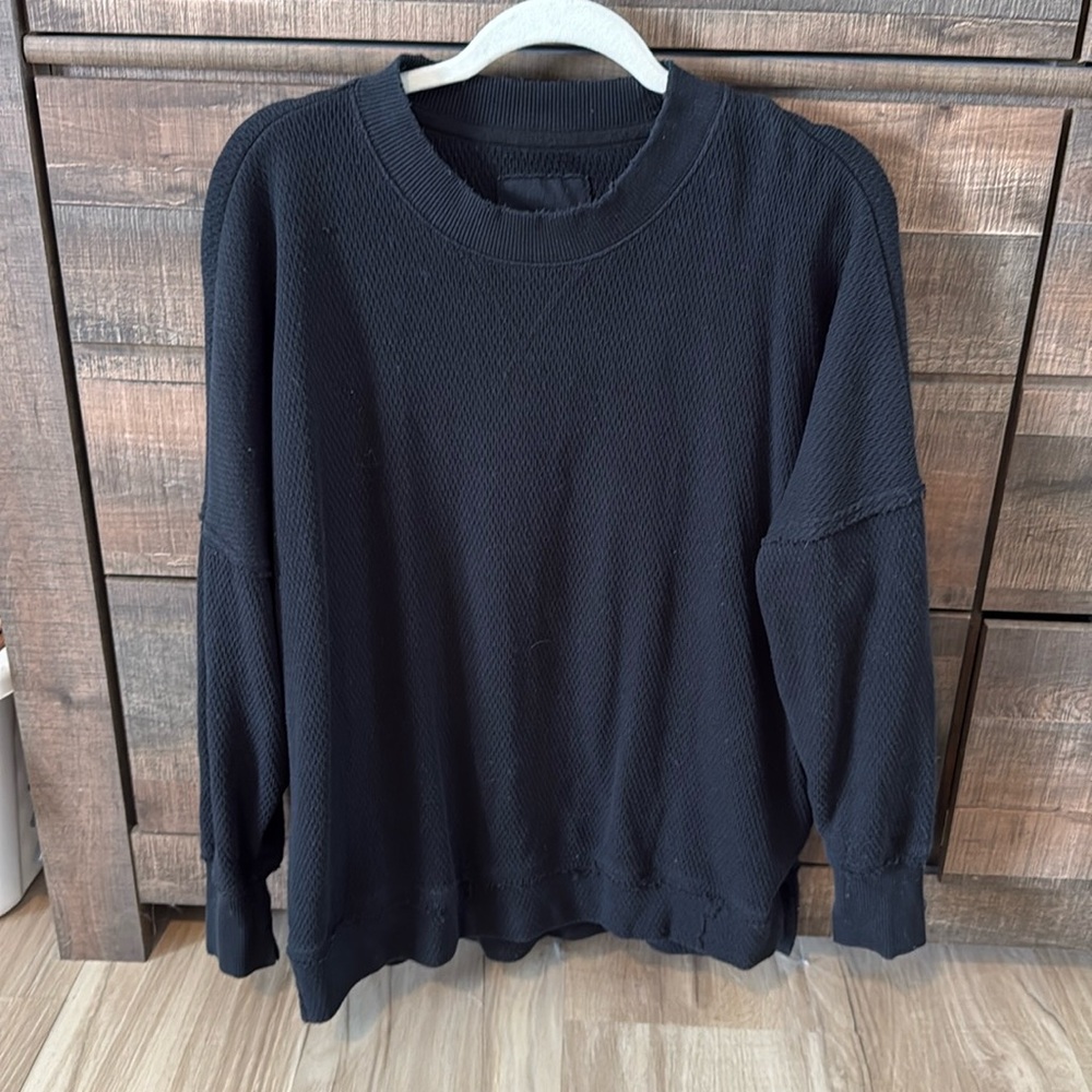 SOLD Aerie Waffle Sweatshirt Size Small